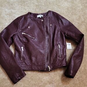 Women's Brown Leather Jacket